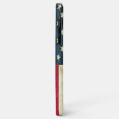 ヴィンテージ愛国的なアメリカ国旗ハゲのタトゥー Case-Mate iPhoneケース (裏面/左)