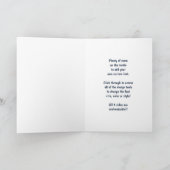 ヴィンテージ愛国的なアンクルサム私はあなたがほしい カード (内部)