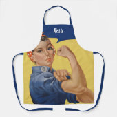 ヴィンテージ愛国的なロージー・ザ・リベッター、我々はそれができる! エプロン (正面)