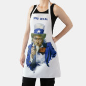 ヴィンテージ愛国的な叔父サムとスターハットとガン エプロン (インサイチュ)