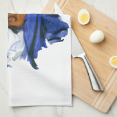 ヴィンテージ愛国的な叔父サムとスターハットとガン キッチンタオル (四つ折り)