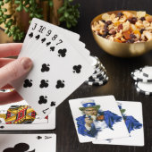 ヴィンテージ愛国的な叔父サムとスターハットとガン トランプ (インサイチュ)