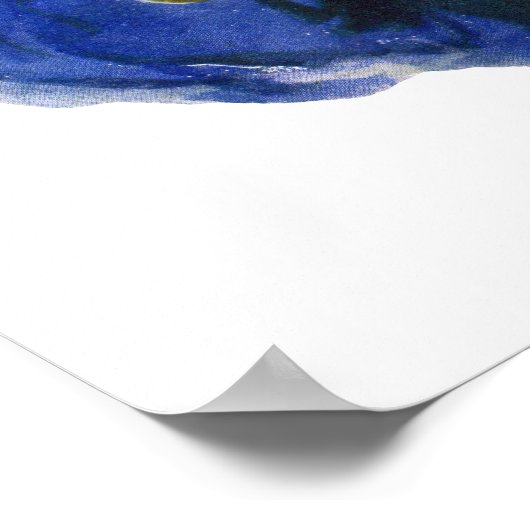 ヴィンテージ愛国的な叔父サムとスターハットとガン ポスター (角)