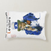 ヴィンテージ愛国的な叔父サム雑誌カバーアート アクセントクッション (裏面)