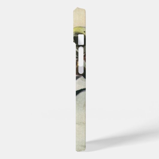 ヴィンテージ愛国的な英雄、制服を着た軍隊の男性 Case-Mate iPhoneケース (裏面 / 左)