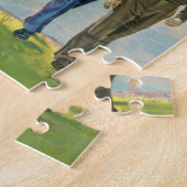 ヴィンテージ愛国的な誇りを持った軍隊人事ヘロス ジグソーパズル (側面)