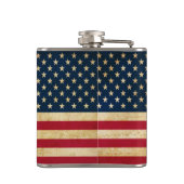 ヴィンテージ愛国的アメリカ国旗 フラスク (裏面)