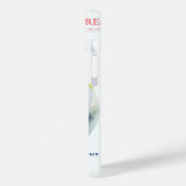 ヴィンテージ愛国的女性の自由の雑誌カバーアート Case-Mate iPhoneケース (裏面 / 左)