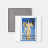 ヴィンテージ愛国的女性エンジェル買戦争債 マグネット (正面/裏面)