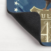 ヴィンテージ愛国的7月4日、イーグルと星 マウスパッド (コーナー)