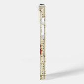 ヴィンテージ愛国的、ドラム缶と音符 Case-Mate iPhoneケース (裏面 / 左)