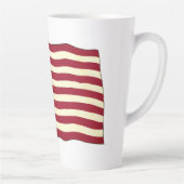 ヴィンテージ愛国米国国旗、7月4日 カフェラテマグ (右)