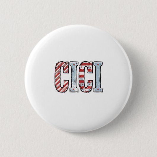 ヴィンテージ愛国CICI名ベクターTシャツデザイン_1 缶バッジ (正面)