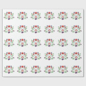 ヴィンテージ愛好家のメッセージ ラッピングペーパー (フラット)