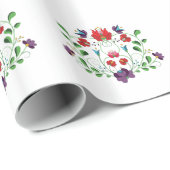 ヴィンテージ愛好家のメッセージ ラッピングペーパー (ロールコーナー)