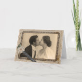 ヴィンテージ愛好家バレンタインデーのカード シーズンカード (正面)