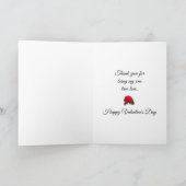 ヴィンテージ愛好家バレンタインデーのカード シーズンカード (内部)