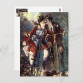 ヴィンテージ愛好家 ポストカード (正面/裏面)