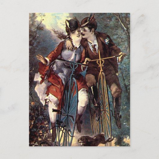 ヴィンテージ愛好家 ポストカード (正面)