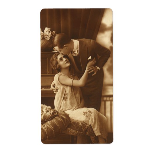 ヴィンテージ愛好家、ラブロマンスロマンチックな音楽 ラベル (正面)