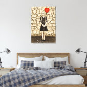 ヴィンテージ愛 キャンバスプリント (インサイチュ (寝室))