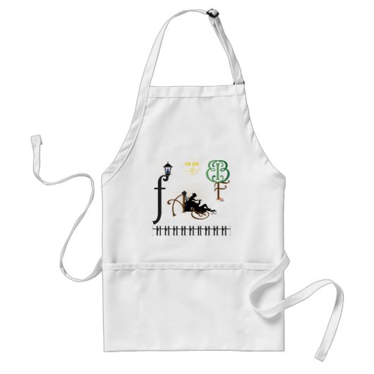 ヴィンテージ愛 スタンダードエプロン (正面)