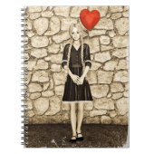 ヴィンテージ愛 ノートブック (正面)