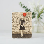 ヴィンテージ愛 ポストカード (スタンド正面)