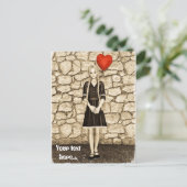 ヴィンテージ愛 ポストカード (スタンド正面)