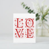 ヴィンテージ愛 ポストカード (スタンド正面)