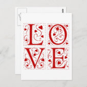 ヴィンテージ愛 ポストカード (正面/裏面)