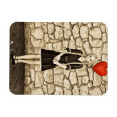 ヴィンテージ愛 マグネット (横)