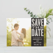 ヴィンテージ愛%PIPE%セーブ・ザ・デート案内 セーブザデート (スタンド正面)