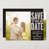 ヴィンテージ愛%PIPE%セーブ・ザ・デート案内 セーブザデート (正面/裏面)