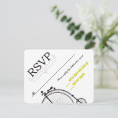 ヴィンテージ愛RSVP 出欠カード (スタンド正面)