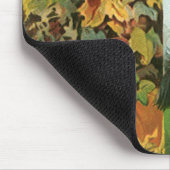 ヴィンテージ感のある感謝祭, 野生の七面鳥と秋の色彩 マウスパッド (コーナー)