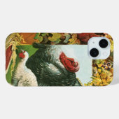 ヴィンテージ感のある感謝祭, 野生の七面鳥と秋の色彩 Case-Mate iPhoneケース (裏面 (横))