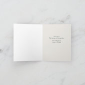 ヴィンテージ感動的の自宅のガーデンカード カード (内部)