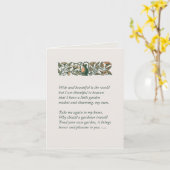 ヴィンテージ感動的の自宅のガーデンカード カード (黄色い花)