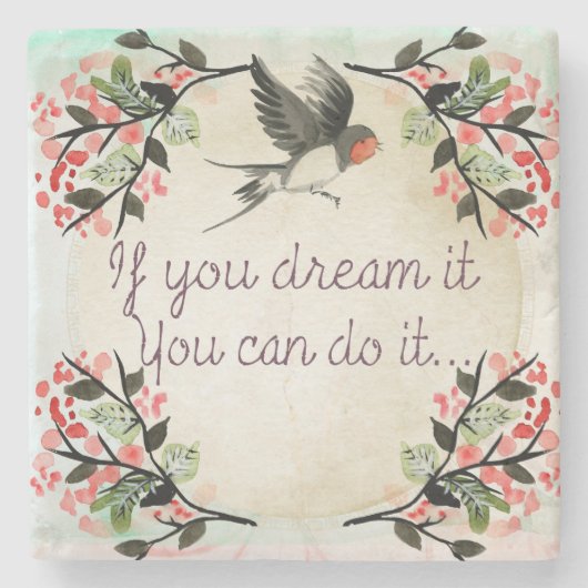 ヴィンテージ感動的ストーンコースター ストーンコースター (正面)