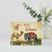 ヴィンテージ感動的ダンサー ポストカード (スタンド正面)