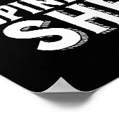 ヴィンテージ感動的モチベーション引用文 ポスター (角)