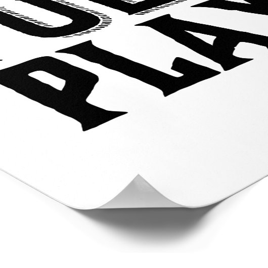 ヴィンテージ感動的引用文はゲームチェンジャーである ポスター (角)