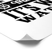 ヴィンテージ感動的引用文は良い生活を送る ポスター (角)