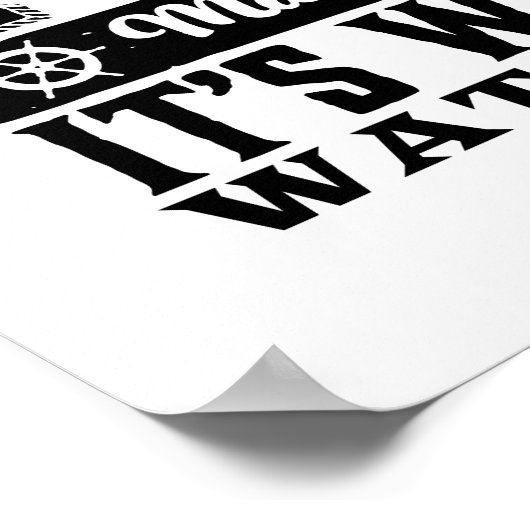 ヴィンテージ感動的引用文は良い生活を送る ポスター (角)