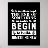 ヴィンテージ感動的引用文 ポスター (正面)