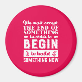 ヴィンテージ感動的引用文 マグネット