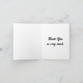 ヴィンテージ感謝していTeapot-Youカード カード (内部)