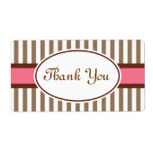 ヴィンテージ感謝のラベル ラベル (正面)