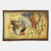 ヴィンテージ感謝の挨拶 キッチンタオル (横)